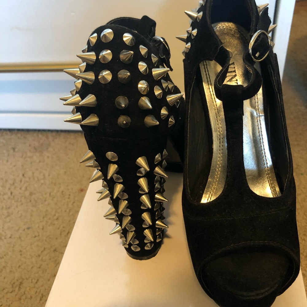 Spiked Punk Heels